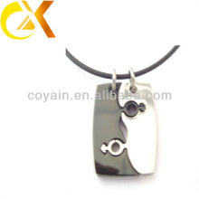 Custom 316L Stainless Steel Jewelry Fashion men pendants